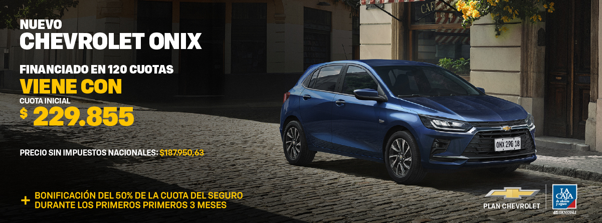Plan Chevrolet - Nuevo Onix